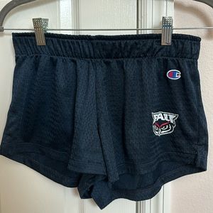 Women’s Champion brand navy athletic shorts, Florida Atlantic University